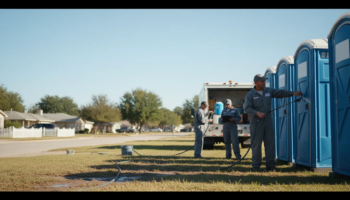 Long-Term Portable Toilet Rental in Mount Airy, LA near me